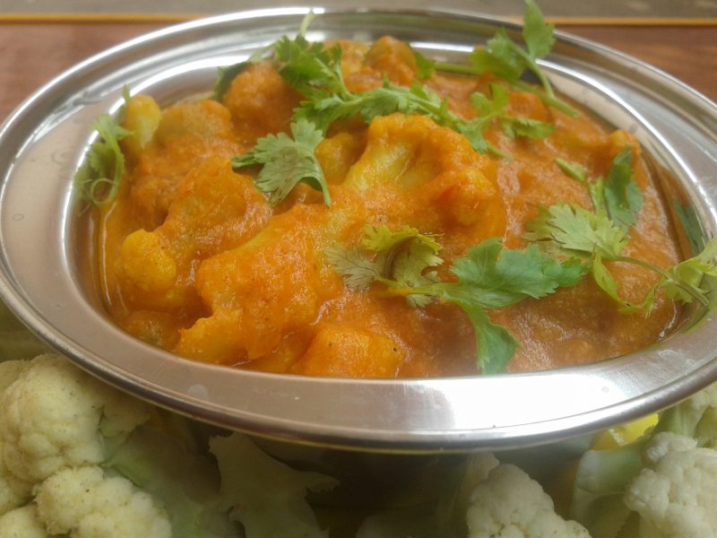 Cauliflower Matar Gravy – How to make Cauliflower Matar Gravy, veg recipes