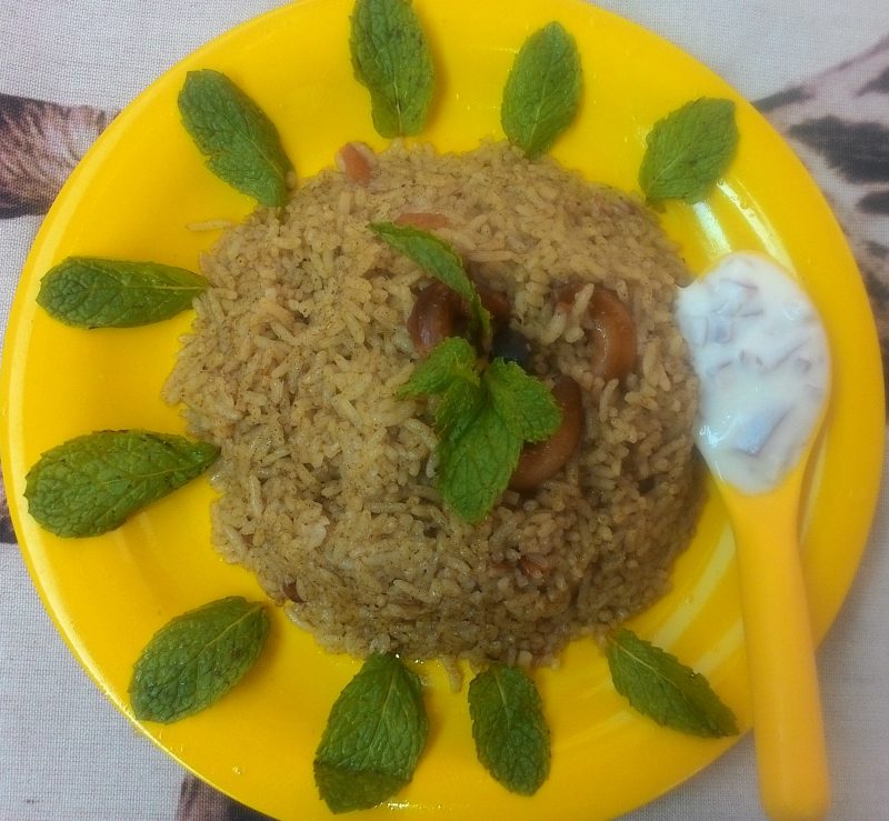Mint rice recipe, how to make Mint rice recipe – Pudina rice recipe