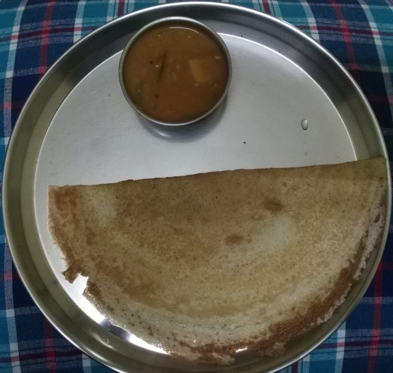Varagu rice dosa, how to make varagu rice dosa recipe, Millet recipes