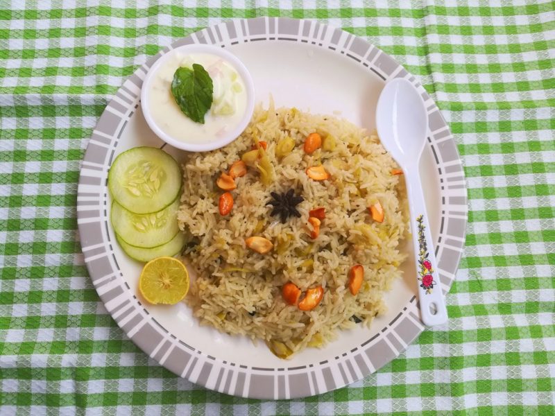 Murungakkai Biryani recipe, how to make Murungakkai Biryani recipe, drumstick biryani recipe