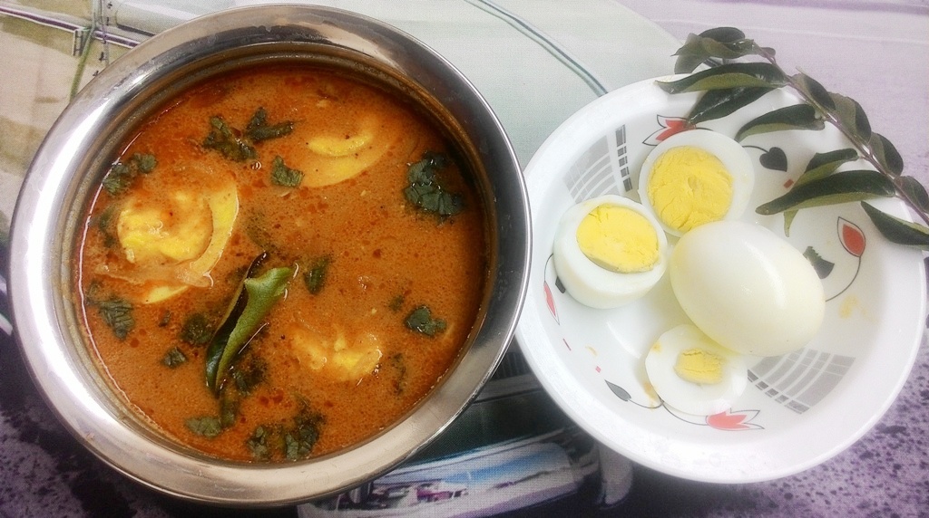 egg gravy recipe- how to prepare egg gravy recipe, egg masala recipe