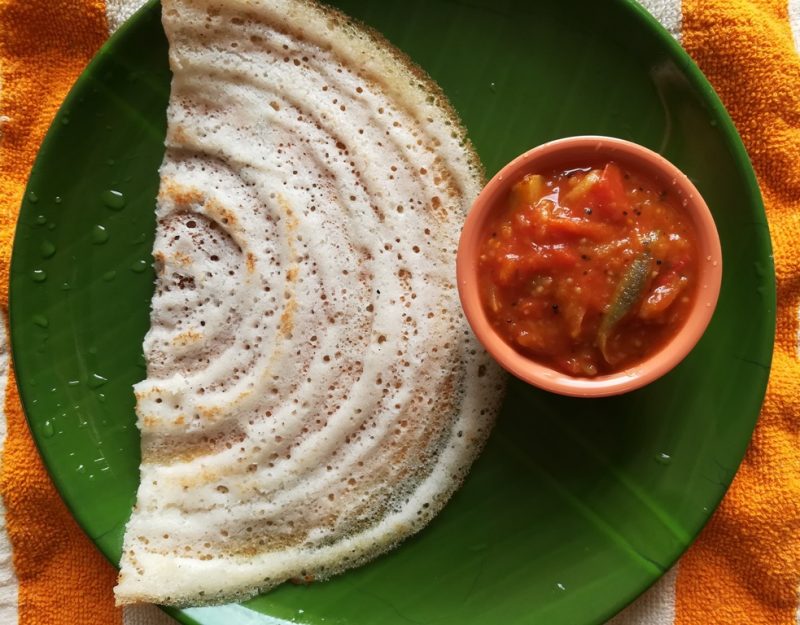 Tomato Brinjal Chutney for dosa, How to make Tomato Brinjal Chutney,  Kathirikai Chutney