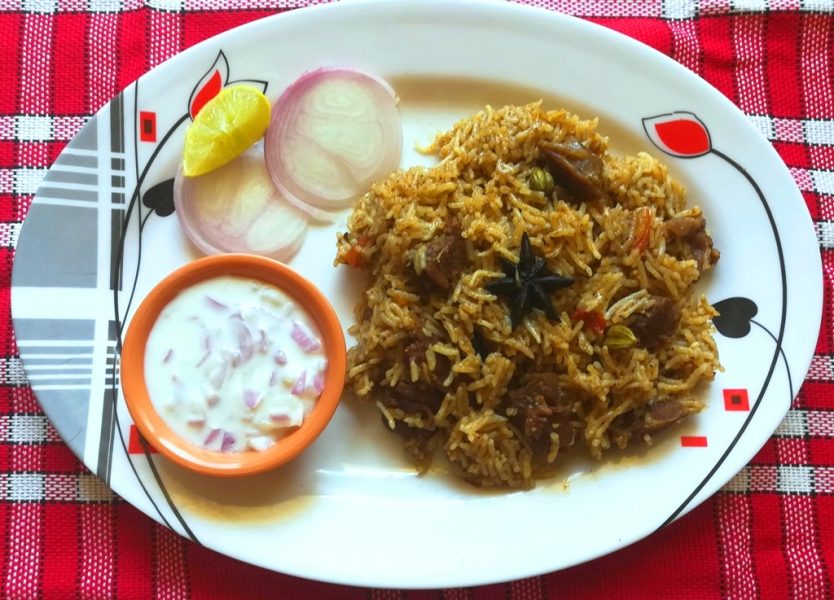mutton biryani recipe, how to make easy mutton biryani recipe, Lamb Biryani