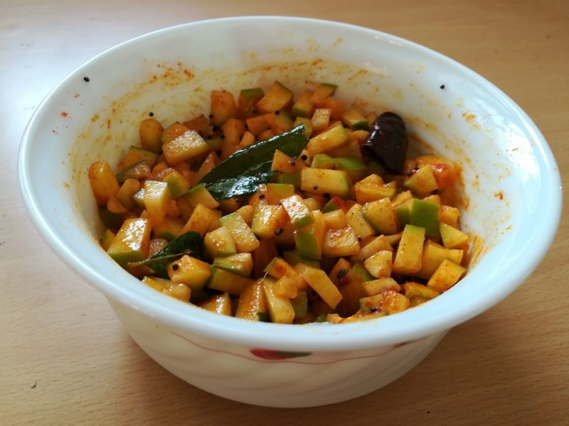 Instant mango pickle recipe – how to make Instant Mango Pickle