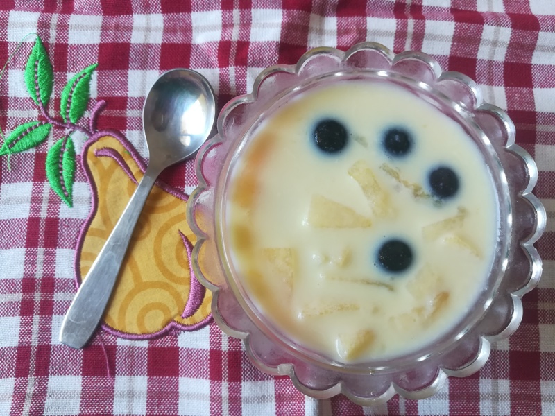 Fruit custard recipe, how to make Fruit custard recipe, Homemade custard